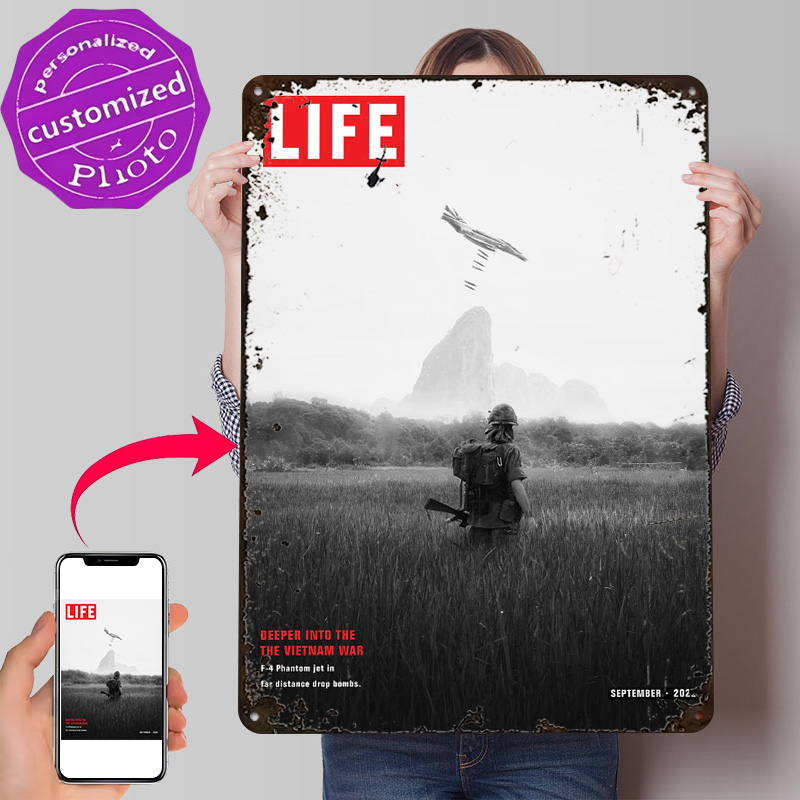Retro Gaming Life - Life Poster Retro 3D Printed Metal