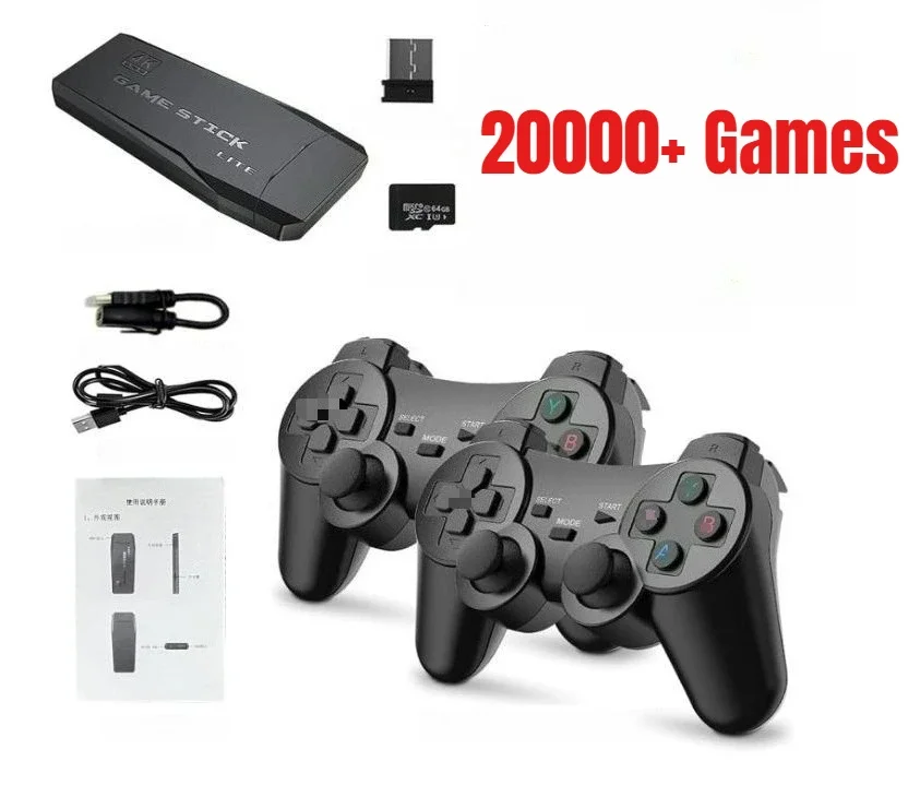 Retro Gaming Stick - M8 Video Game Consoles 4K HD