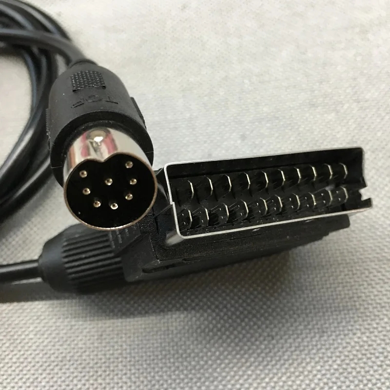 Retro Gaming Cables - Replacement 1.8M EU V-pin Scart Cable
