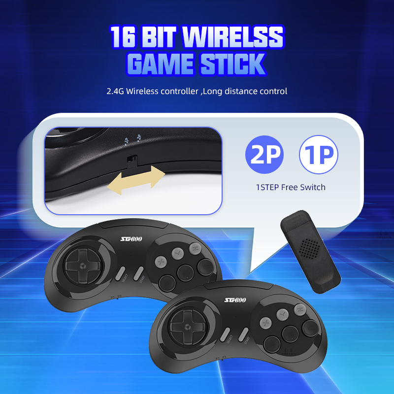Retro Gaming Stick - Retro Game Console For Sega Genesis
