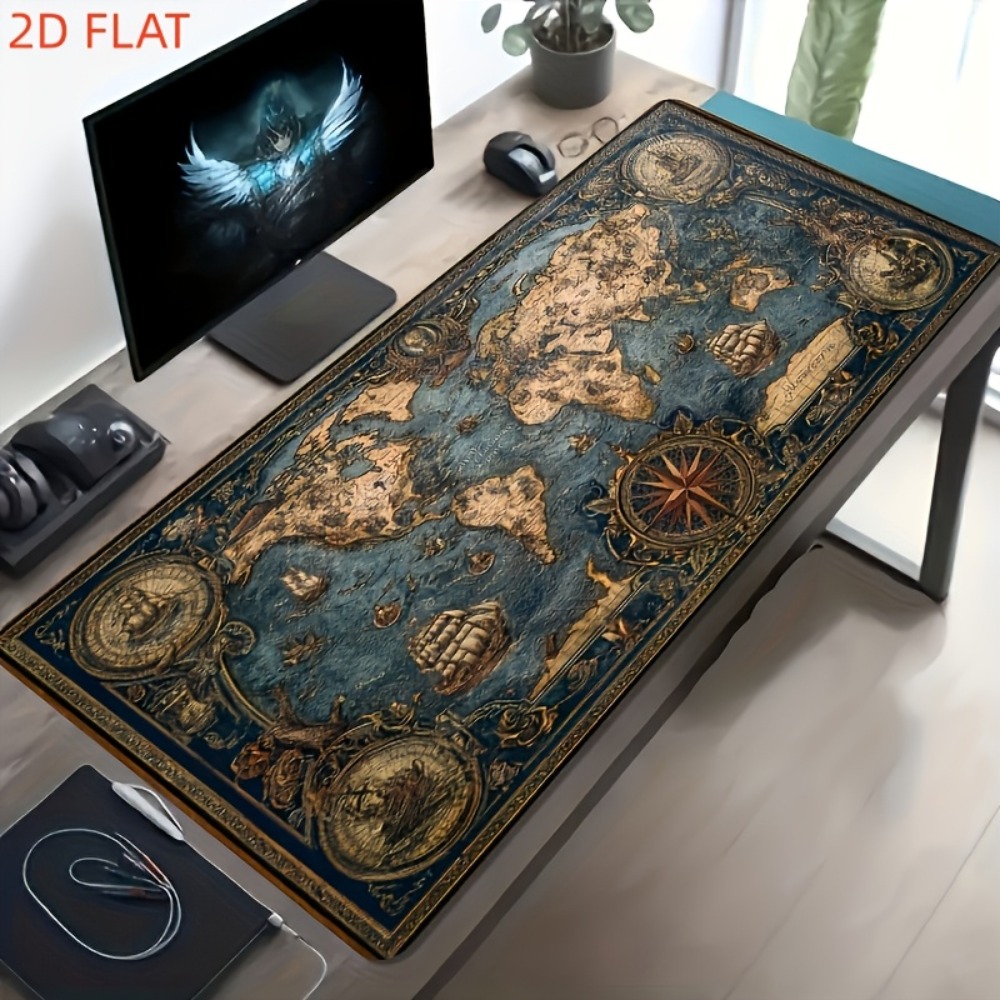 CIFBUY Large Gaming Mouse Pad  - Retro Gaming Keyboard And Mouse ulasan dan harga