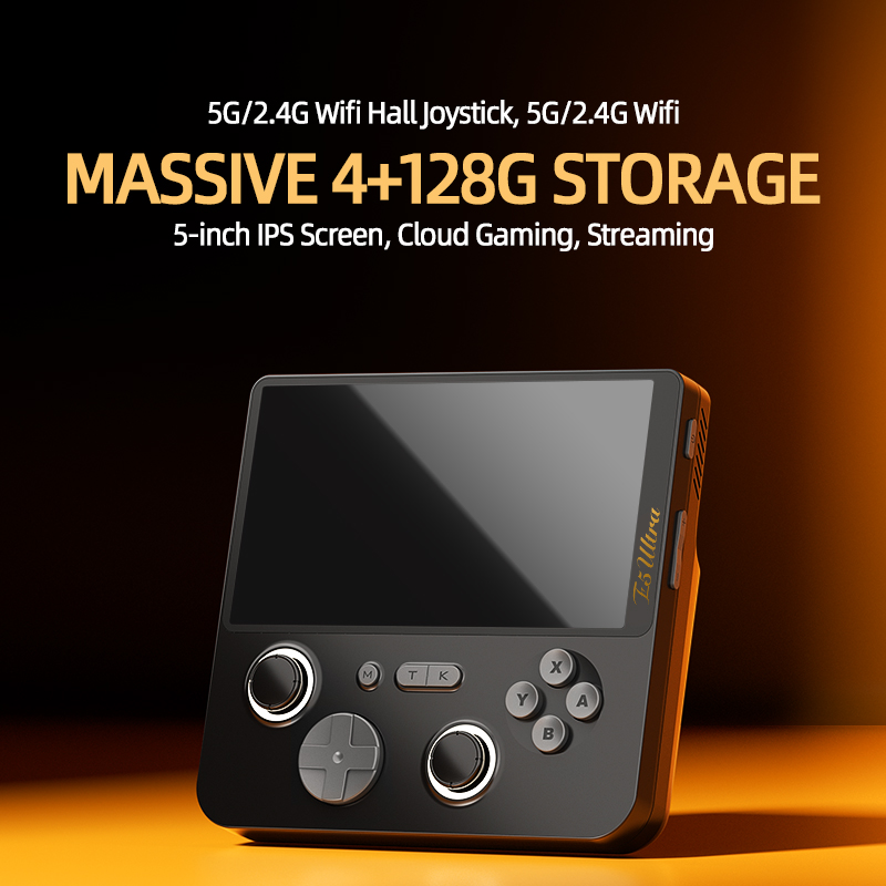 GAMEMT E5 Ultra 4+128GB 5.0-In - Retro Gaming Gameboy ulasan dan harga