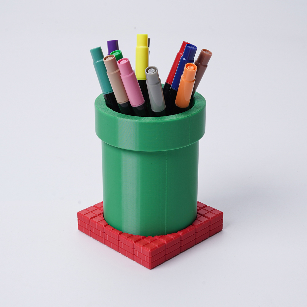1 Creative Pen Holder Green Pi - Retro Gaming Desk ulasan dan harga