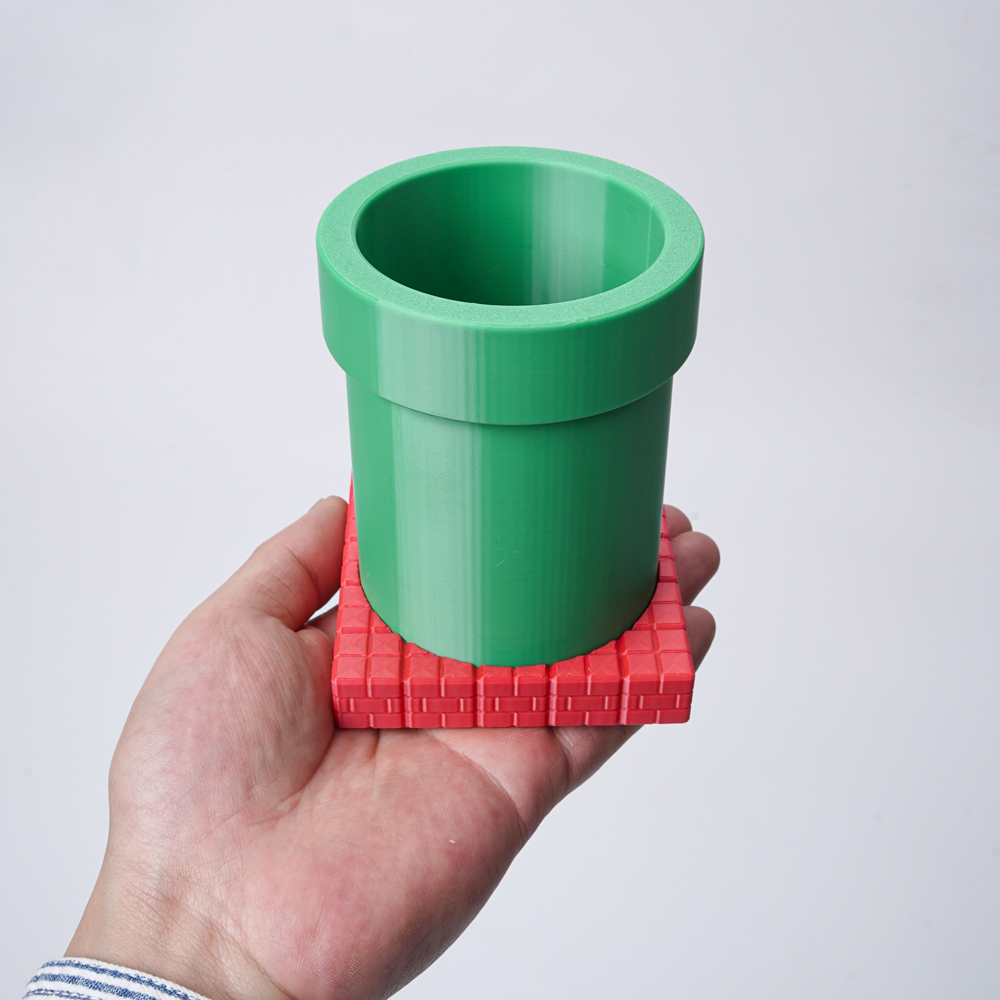 1 Creative Pen Holder Green Pi - Retro Gaming Desk ulasan dan harga
