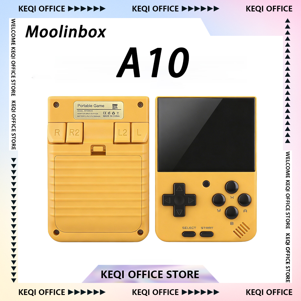 Moolinbox A10 Mini Retro Open  - Retro Gaming Gameboy ulasan dan harga