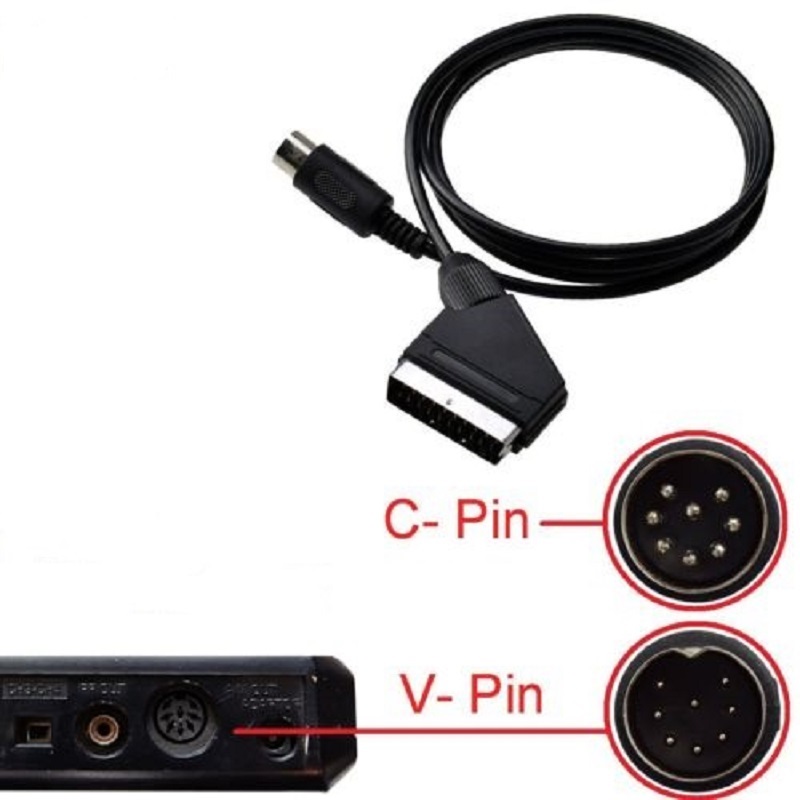 Replacement 1.8M SCART Cable f - Retro Gaming Cables ulasan dan harga