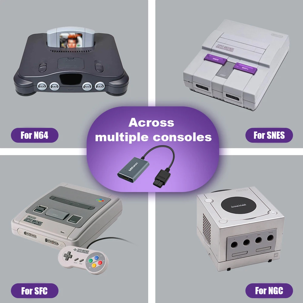 Bitfunx 720P Svideo / AV To HD - Retro Gaming Com ulasan dan harga