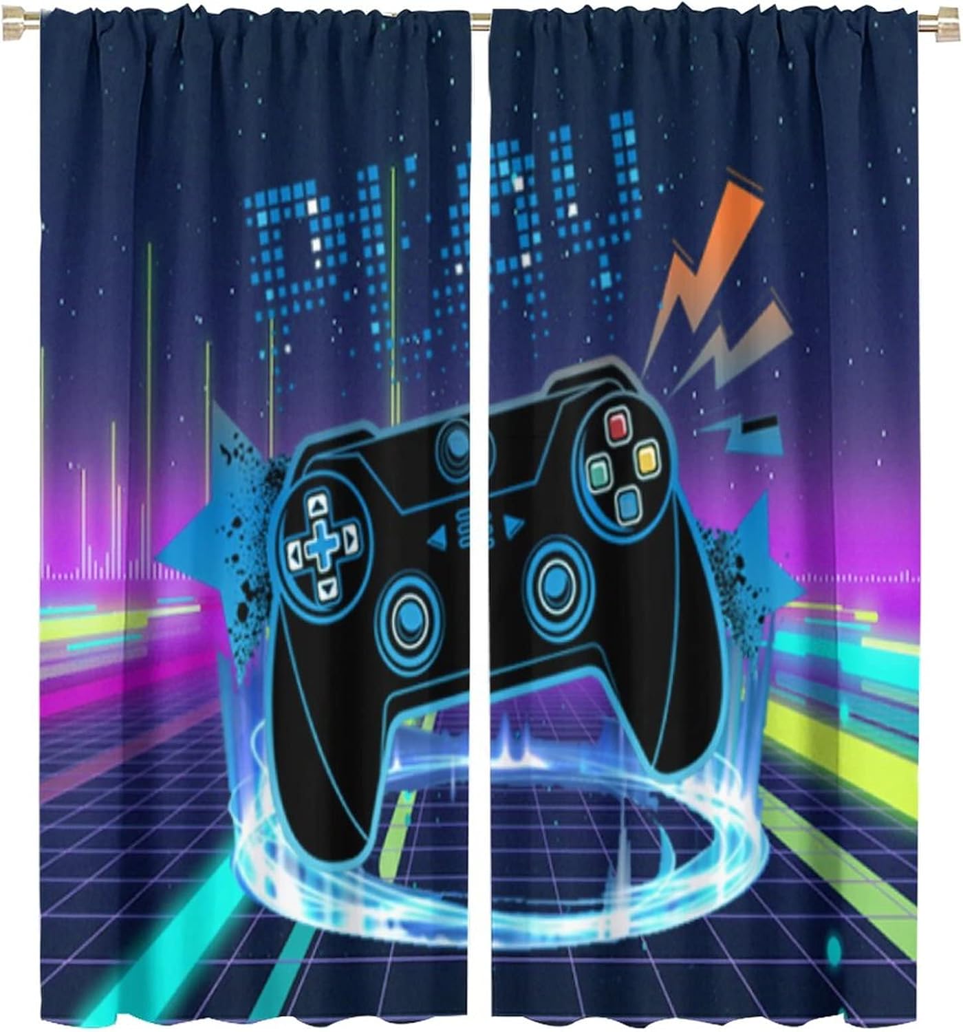 2 Panels Neon Game Controller  - Retro Gaming Gameboy ulasan dan harga