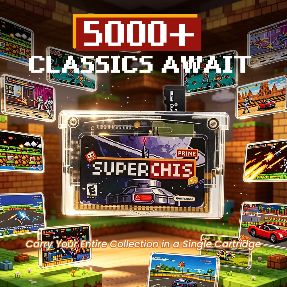 Retro Superchis Flash Game Car - Retro Gaming Handheld ulasan dan harga