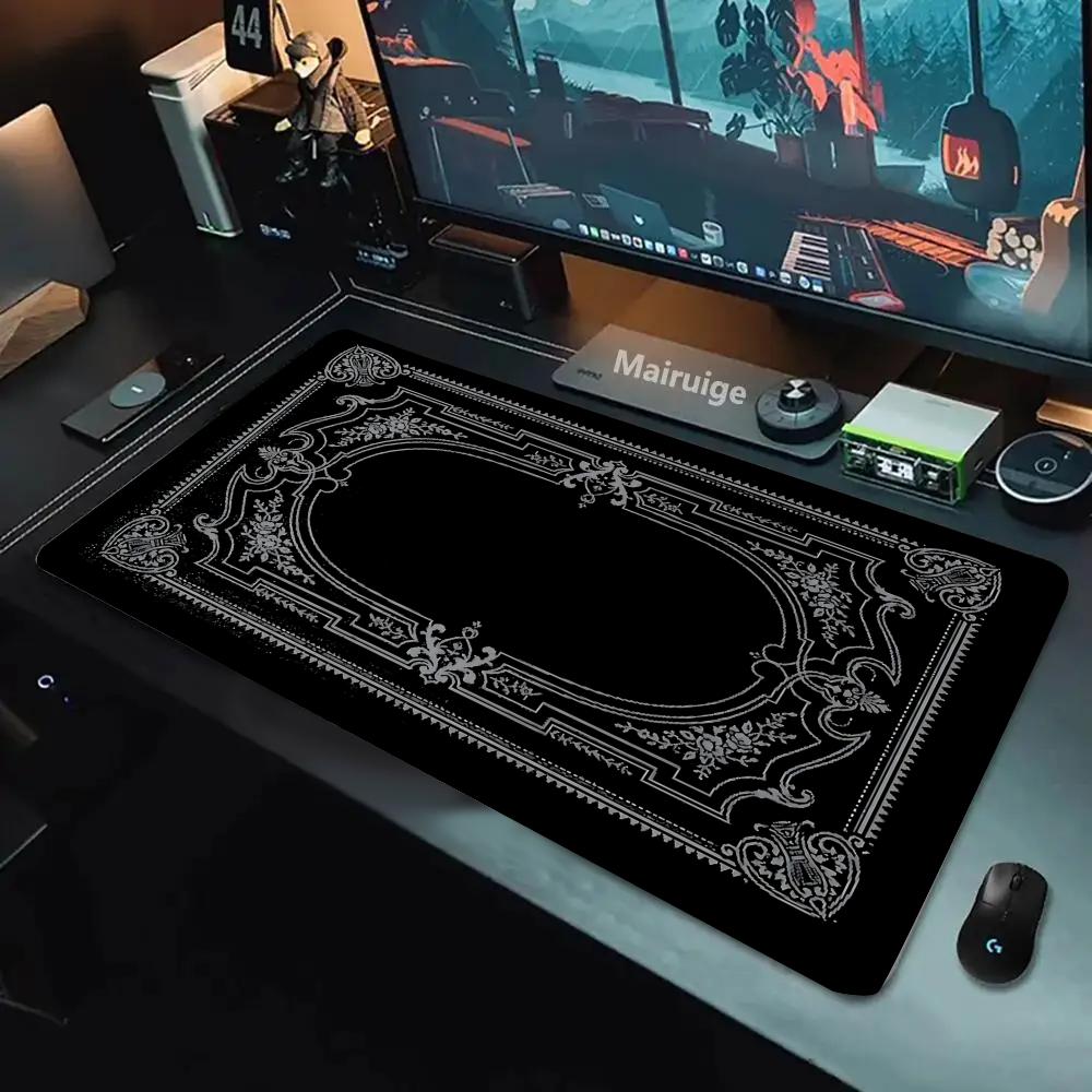 New Black Persian Carpet Myste - Retro Gaming Desk ulasan dan harga