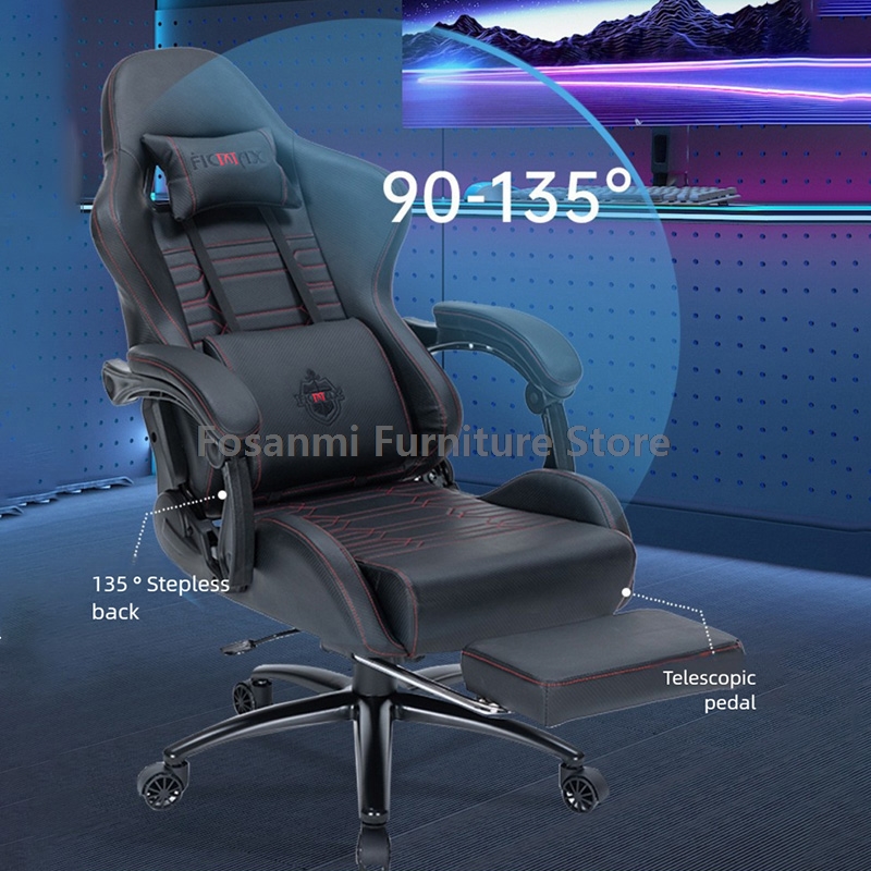 Adjustable Retro Leather Gamin - Retro Gaming Desk ulasan dan harga