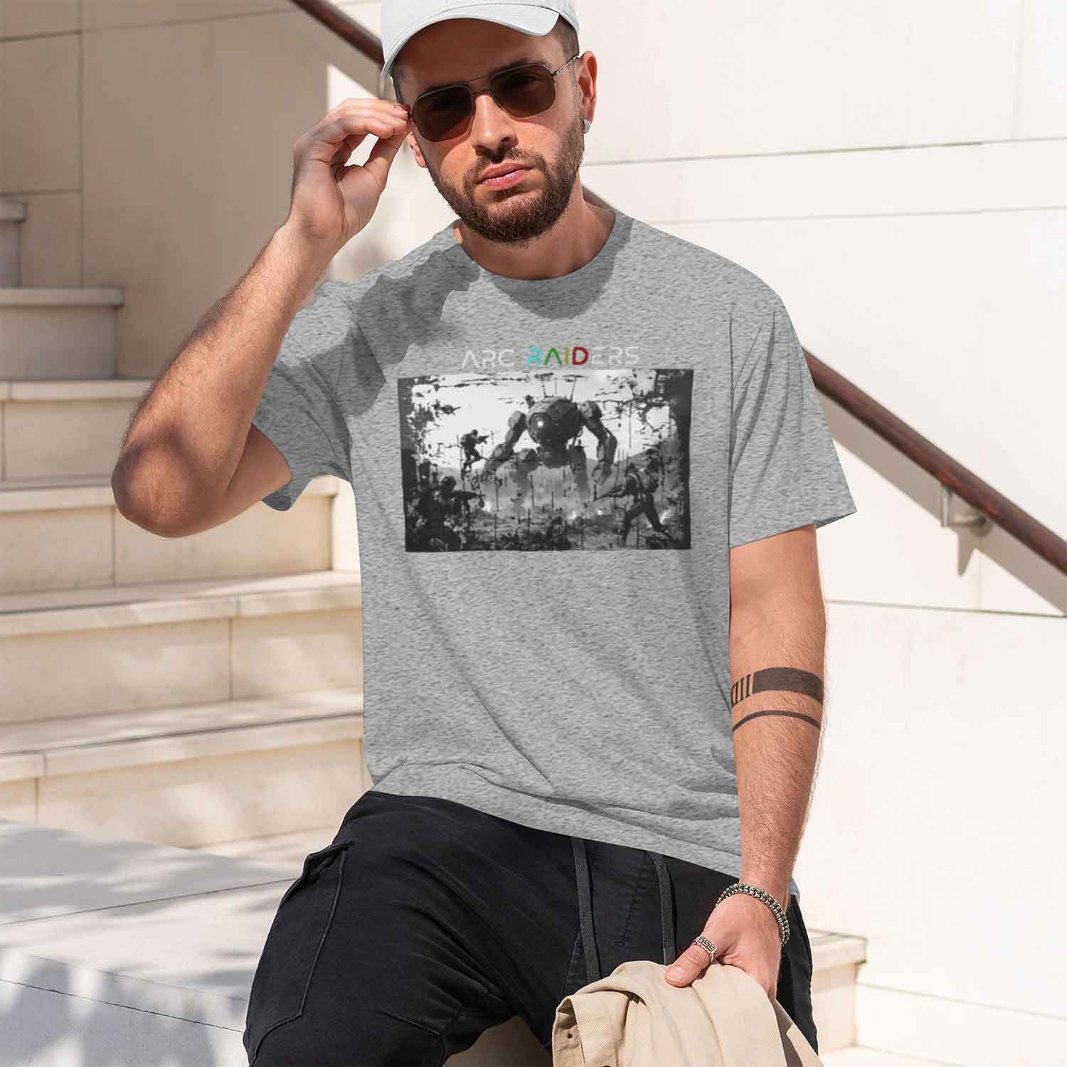 Retro Sci Fi Men's T-Shirt Arc - Retro Gaming News ulasan dan harga