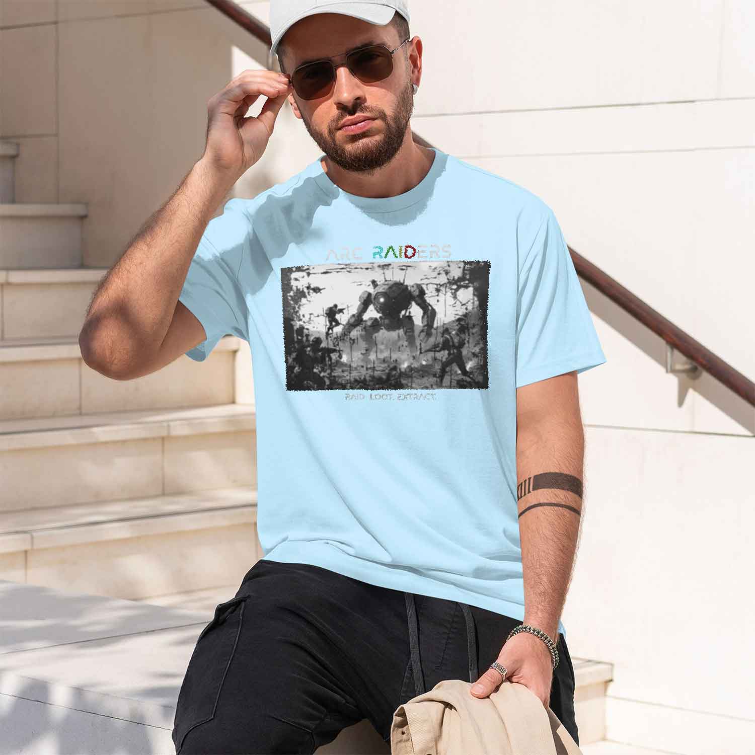 Retro Sci Fi Men's T-Shirt Arc - Retro Gaming News ulasan dan harga