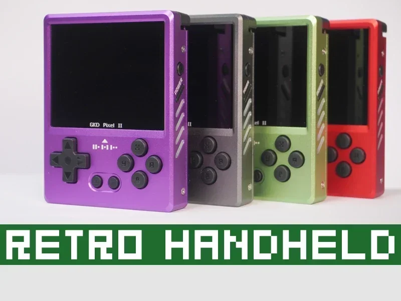 GKD Pixel 2 Handheld Game Cons - Retro Gaming Best Console ulasan dan harga