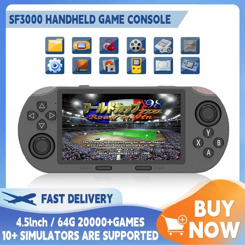 SF3000 Portable Handheld Game  - Retro Gaming Gameboy ulasan dan harga