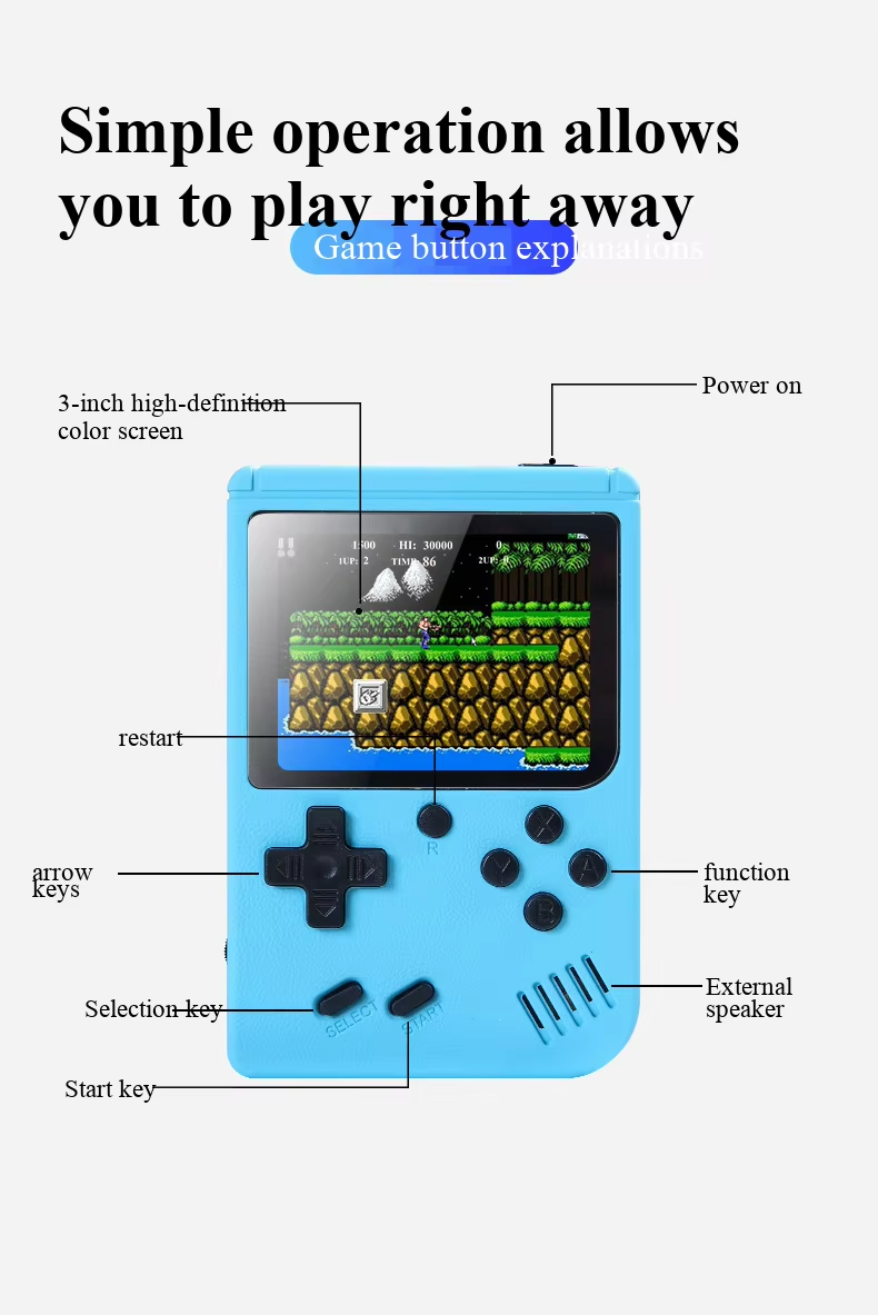 400 In 1 MINI Games Handheld G - Retro Gaming Gameboy ulasan dan harga