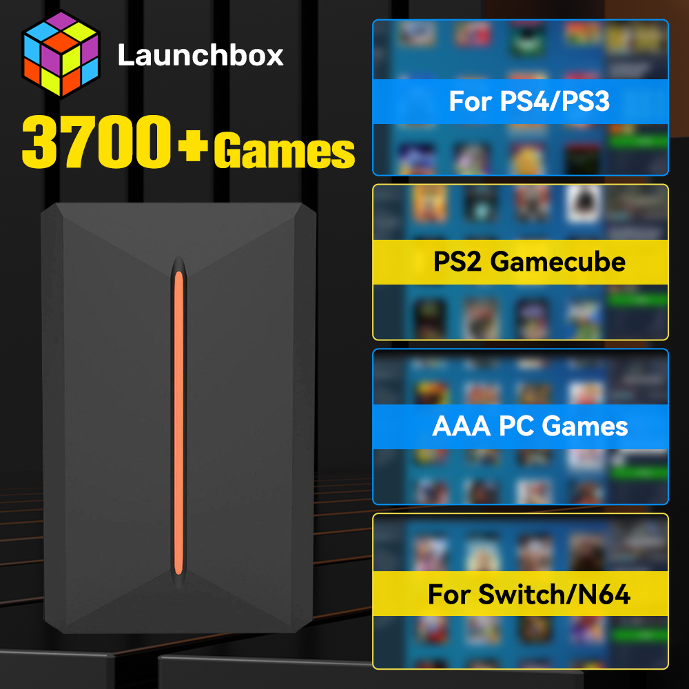Launchbox 500GB External Game  - Retro Gaming Hdd ulasan dan harga
