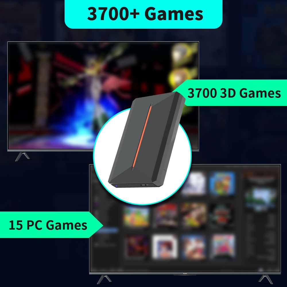 Launchbox 500GB External Game  - Retro Gaming Hdd ulasan dan harga