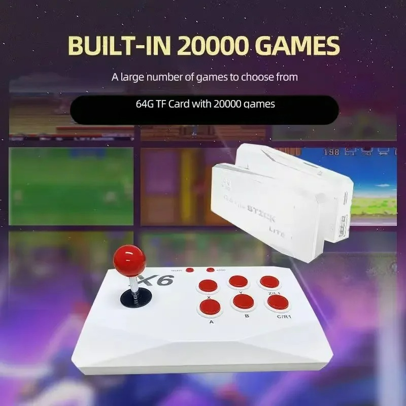 New X6 Video Game Console 4K H - Retro Gaming Stick ulasan dan harga