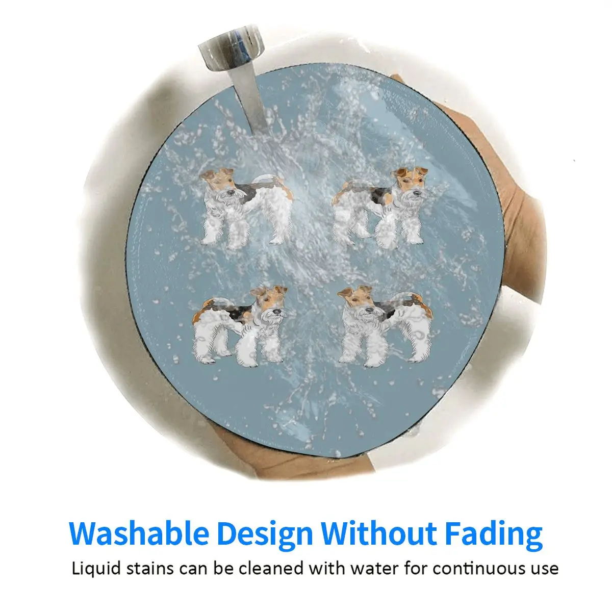 Retro Wire Haired Fox Terrier  - Retro Gaming Keyboard And Mouse ulasan dan harga
