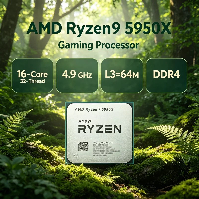 AMD Ryzen 9 5950X DDR4 Gaming  - Amd Cpu Ryzen 9 ulasan dan harga