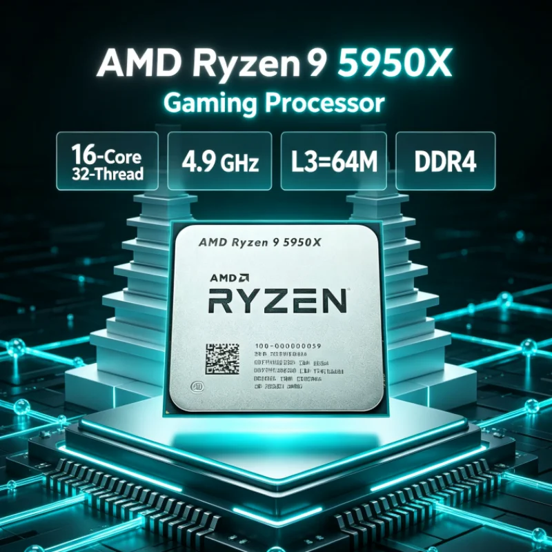 AMD Ryzen 9 5950X DDR4 Gaming  - Amd Cpu Ryzen 9 ulasan dan harga