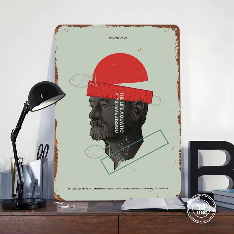 The Life Aquatic Printed Poste - Retro Gaming Life ulasan dan harga