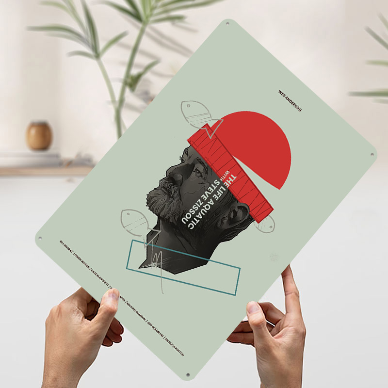 The Life Aquatic Printed Poste - Retro Gaming Life ulasan dan harga