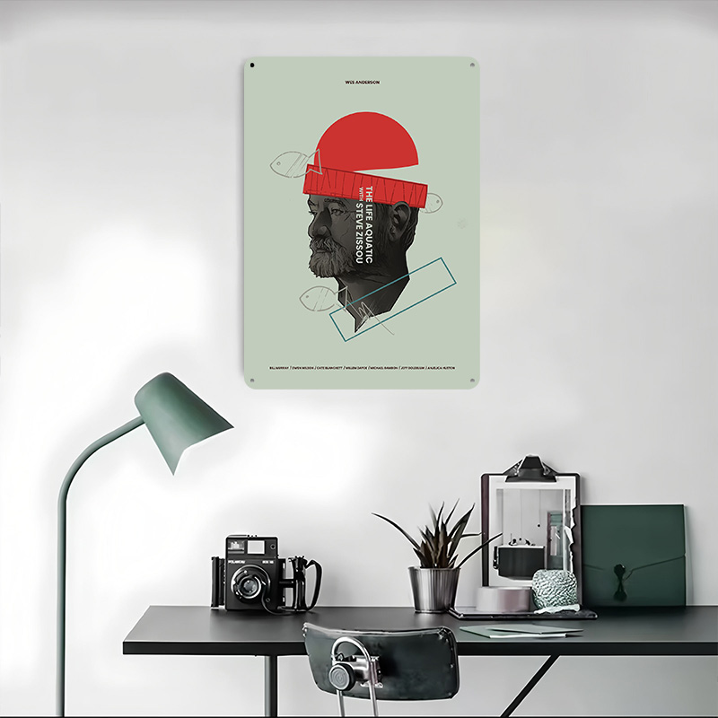The Life Aquatic Printed Poste - Retro Gaming Life ulasan dan harga