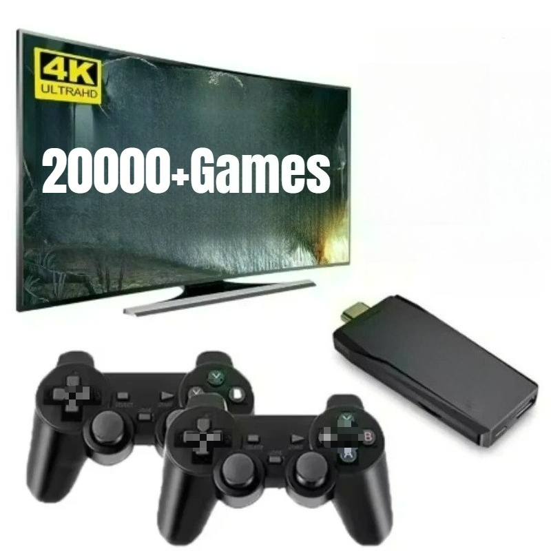 Retro Video Game Console 4K Ga - Retro Gaming Stick ulasan dan harga