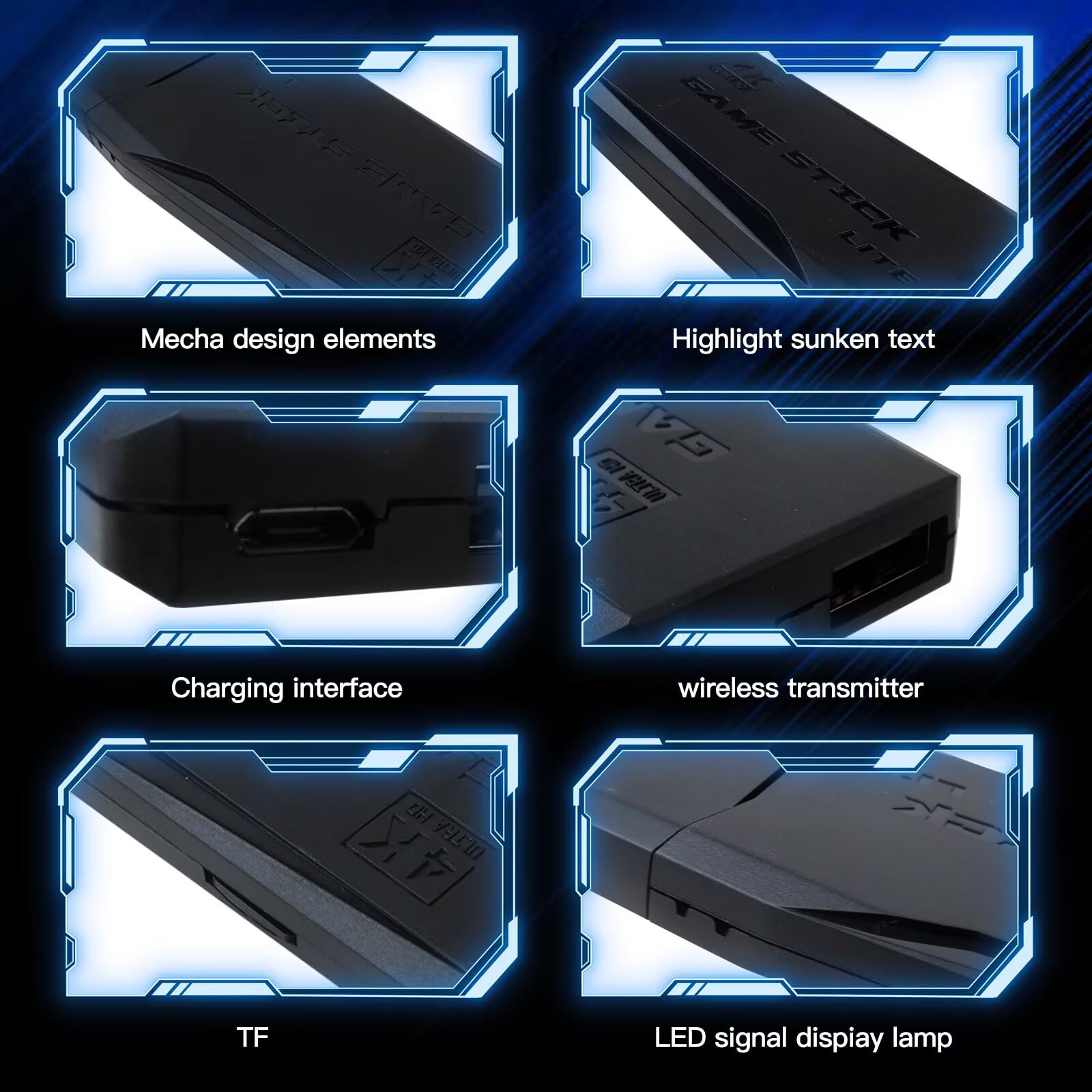 Retro Video Game Console 4K Ga - Retro Gaming Stick ulasan dan harga