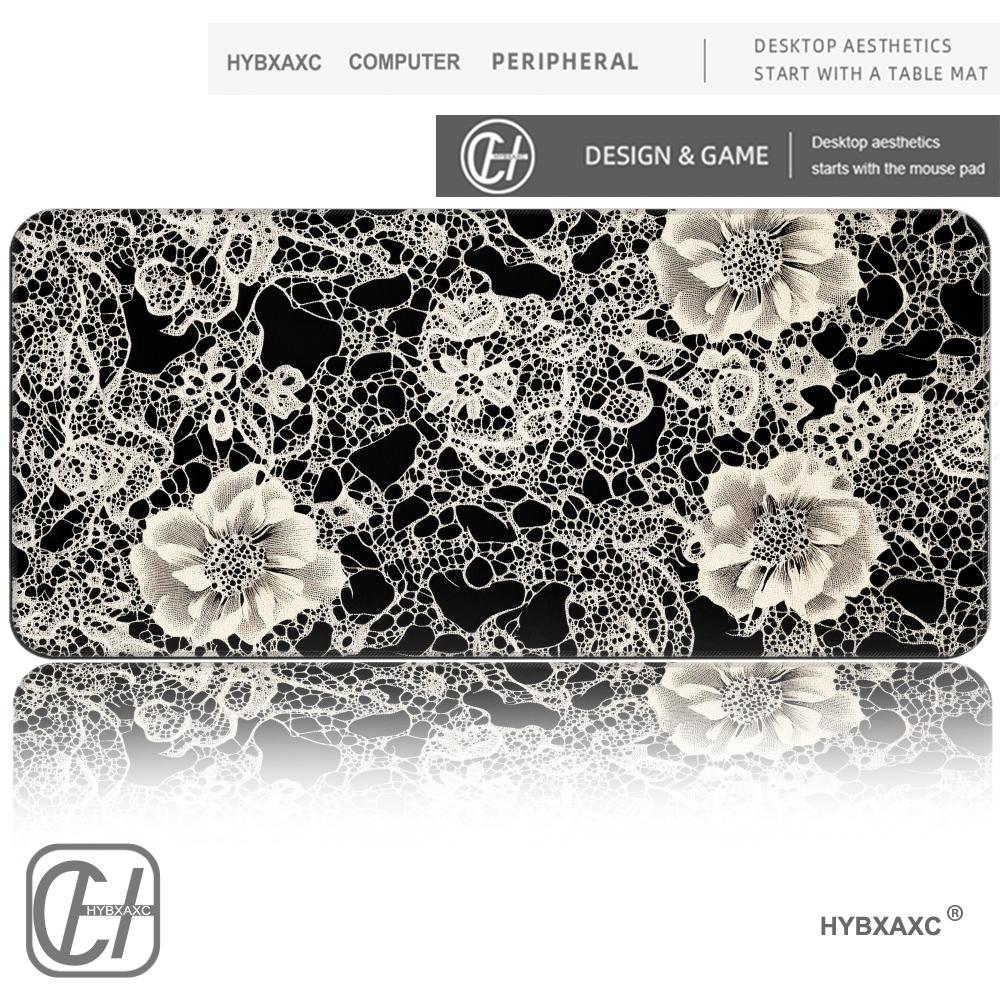 Black White Lace White Flower  - Retro Gaming Keyboard And Mouse ulasan dan harga