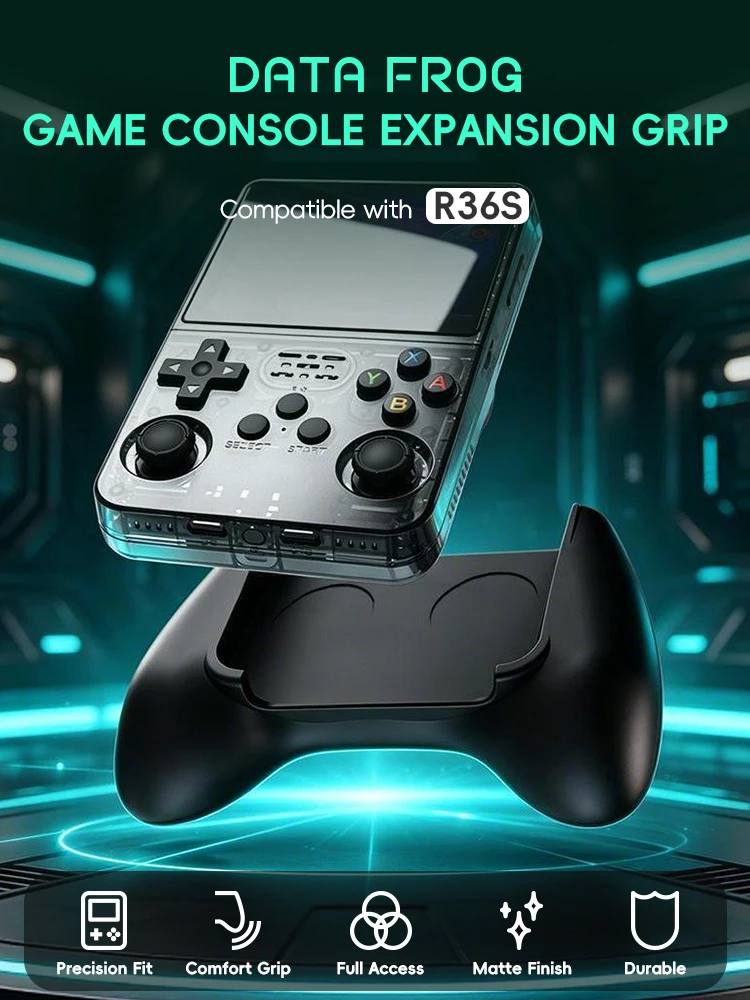 Data Frog R36S Game Grip Ergon - Retro Gaming Handheld ulasan dan harga
