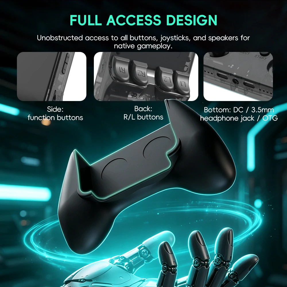 Data Frog R36S Game Grip Ergon - Retro Gaming Handheld ulasan dan harga