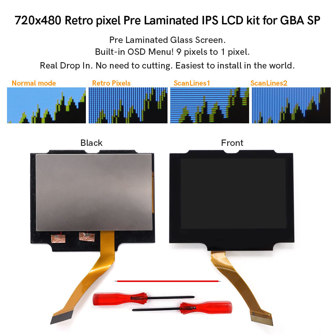 For  GBA SP V5  720x480 Retro  - Retro Gaming Gameboy ulasan dan harga