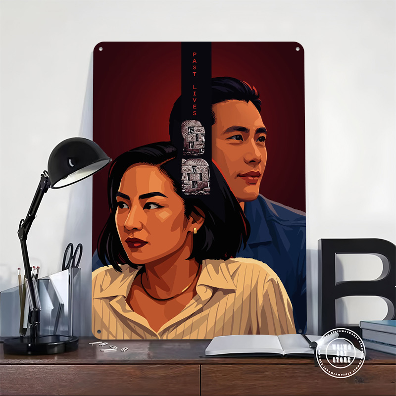 Past Lives Movie Poster Custom - Retro Gaming Life ulasan dan harga