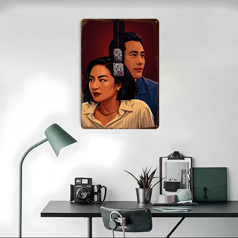 Past Lives Movie Poster Custom - Retro Gaming Life ulasan dan harga