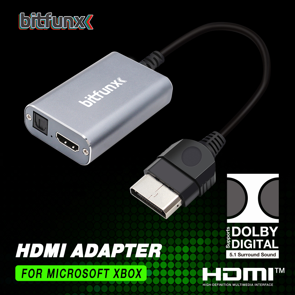 Bitfunx HDMI™ Adapter for XBOX - Retro Gaming Com ulasan dan harga