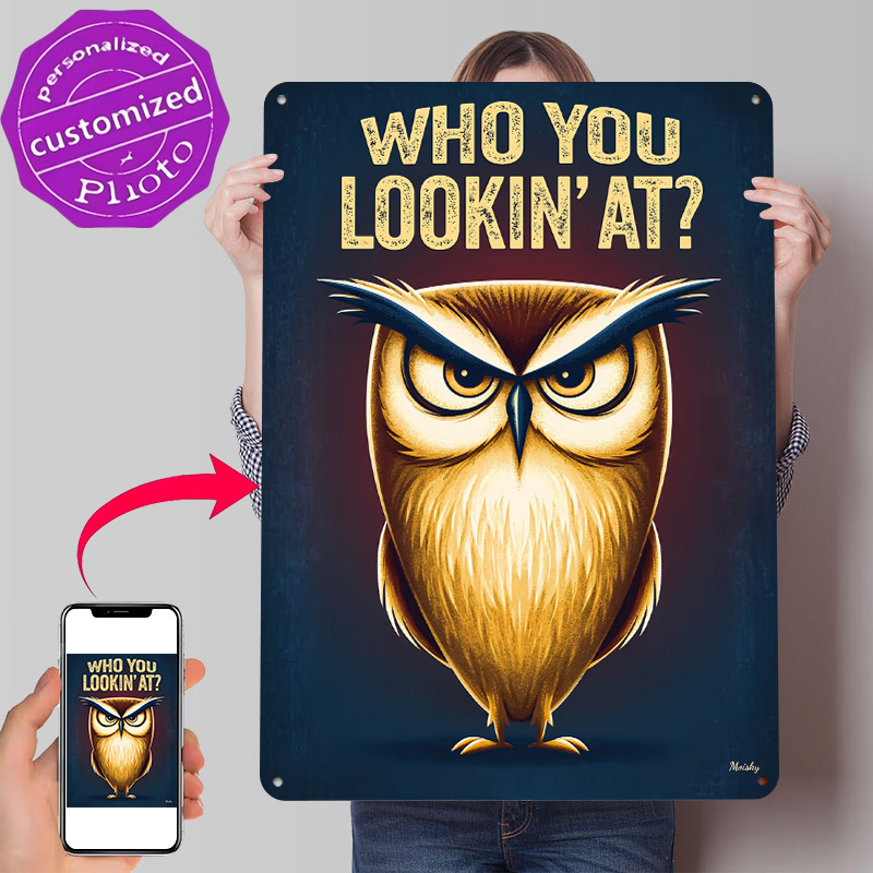 Who You Lookin’ At – Angry Owl - Retro Gaming At ulasan dan harga