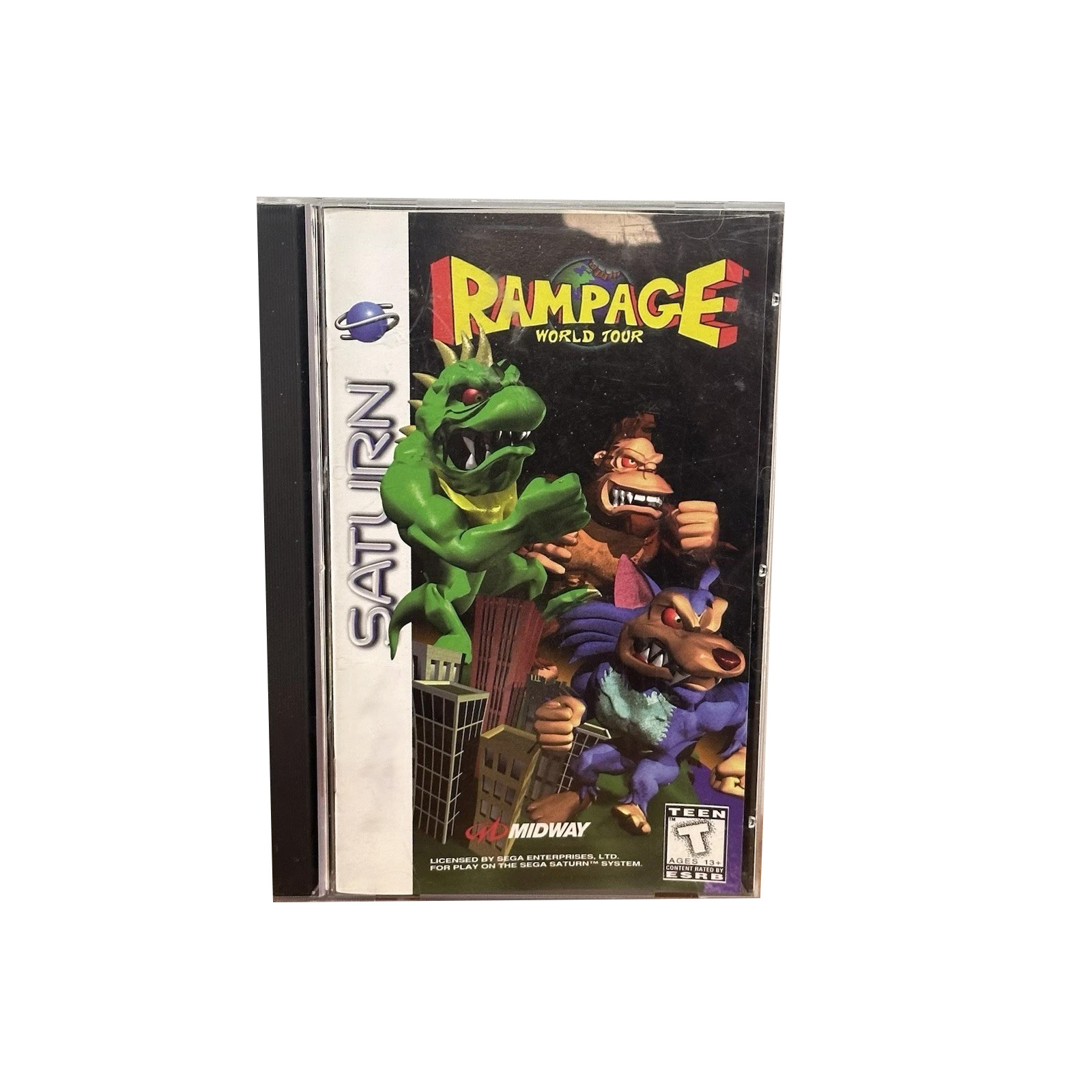 Saturn Copy Disc Game rampage  - Retro Gaming Handheld ulasan dan harga