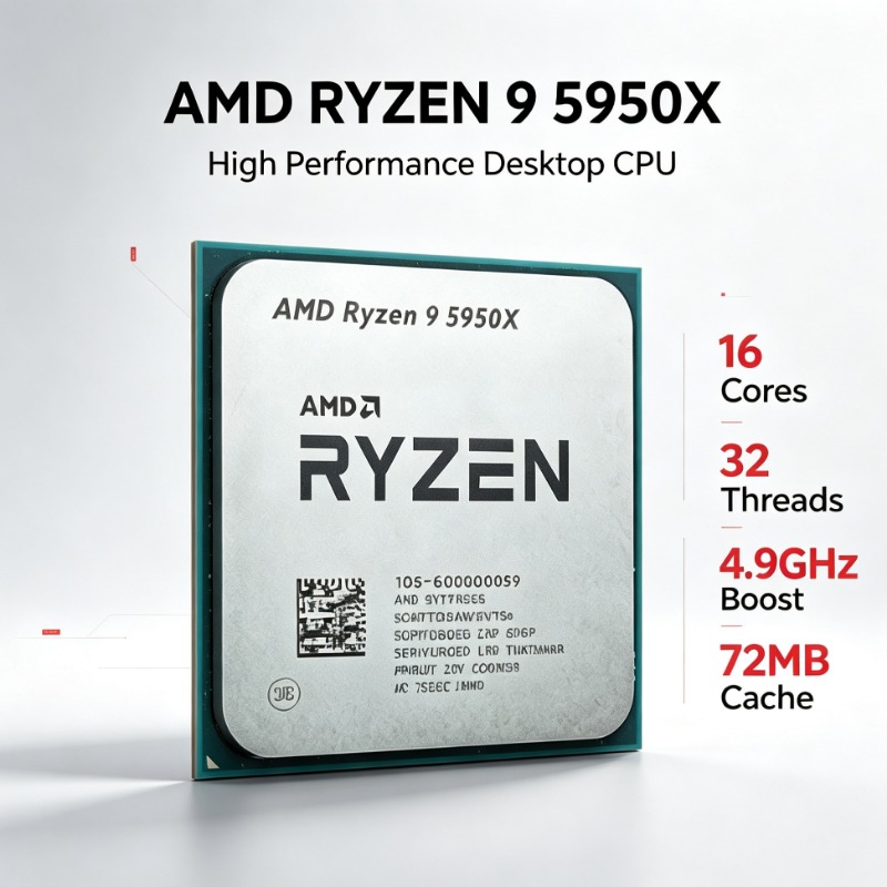 AM4 Platform Multi Core CPU AM - Amd Cpu Ryzen 9 ulasan dan harga