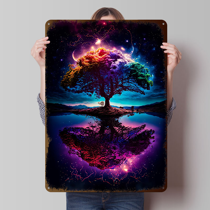 Cosmic Tree of Life Poster Cus - Retro Gaming Life ulasan dan harga