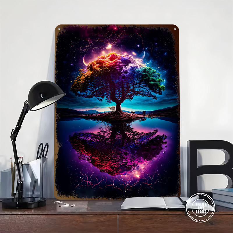 Cosmic Tree of Life Poster Cus - Retro Gaming Life ulasan dan harga