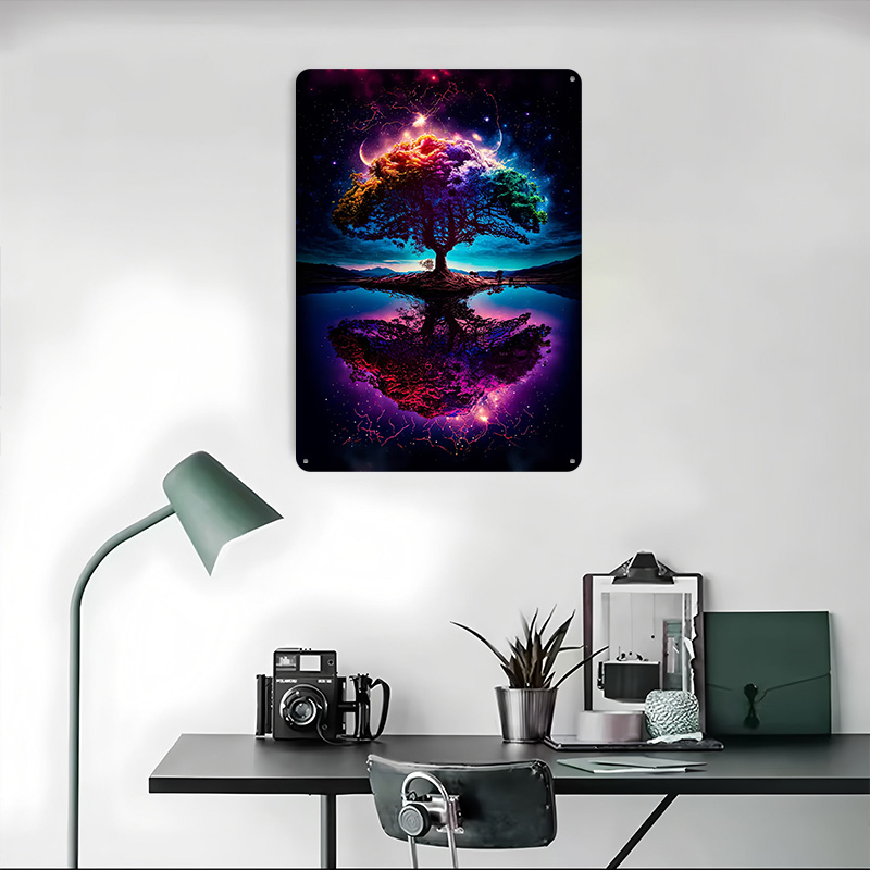 Cosmic Tree of Life Poster Cus - Retro Gaming Life ulasan dan harga
