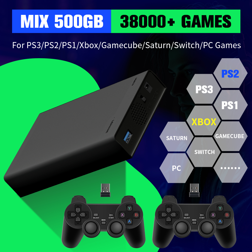 500G Game Hard Drive With 3800 - Retro Gaming Hdd ulasan dan harga