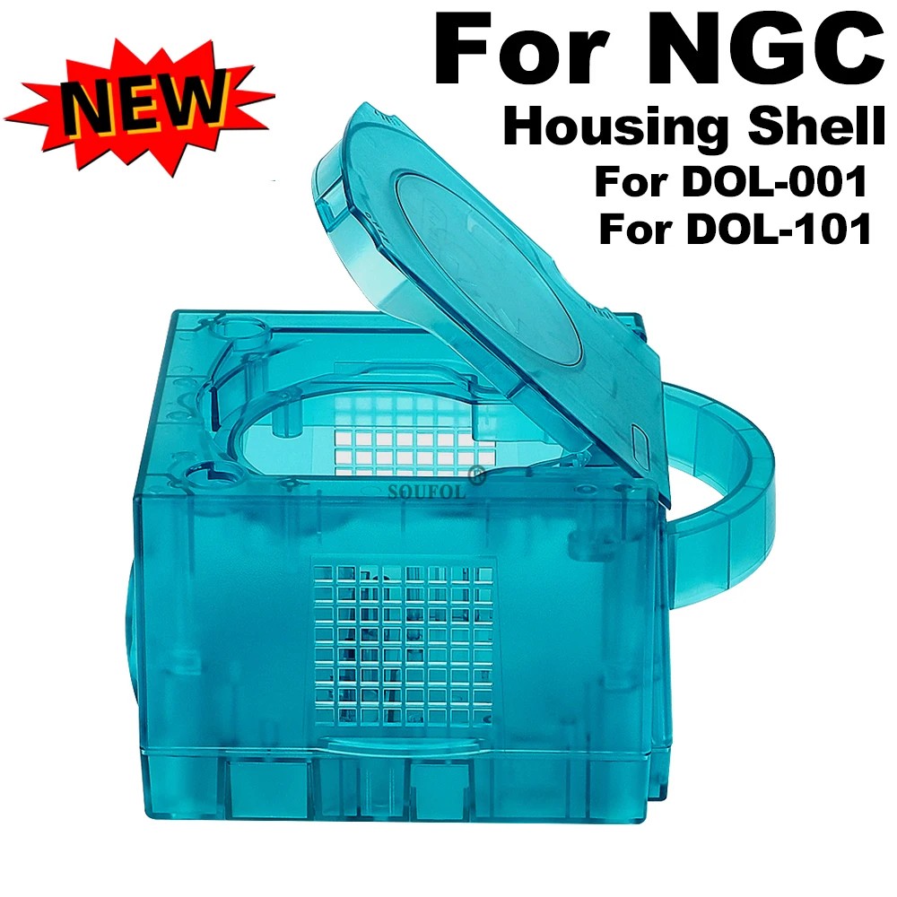 Ice Blue Replacement Case for  - Retro Gaming Handheld ulasan dan harga