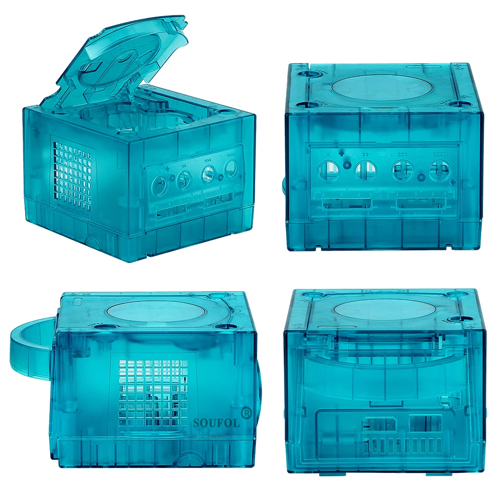 Ice Blue Replacement Case for  - Retro Gaming Handheld ulasan dan harga