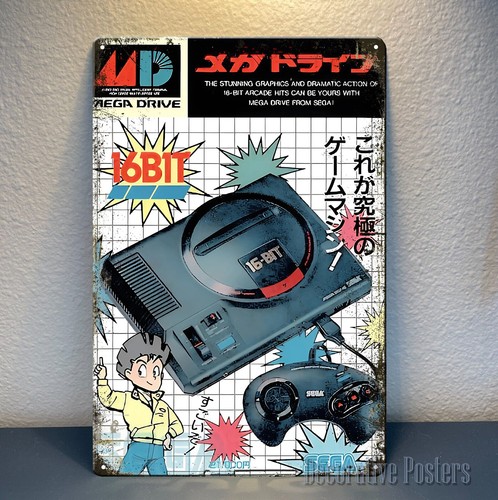 16-Bit Mega Drive Japan Retro  - Retro Gaming Pictures ulasan dan harga