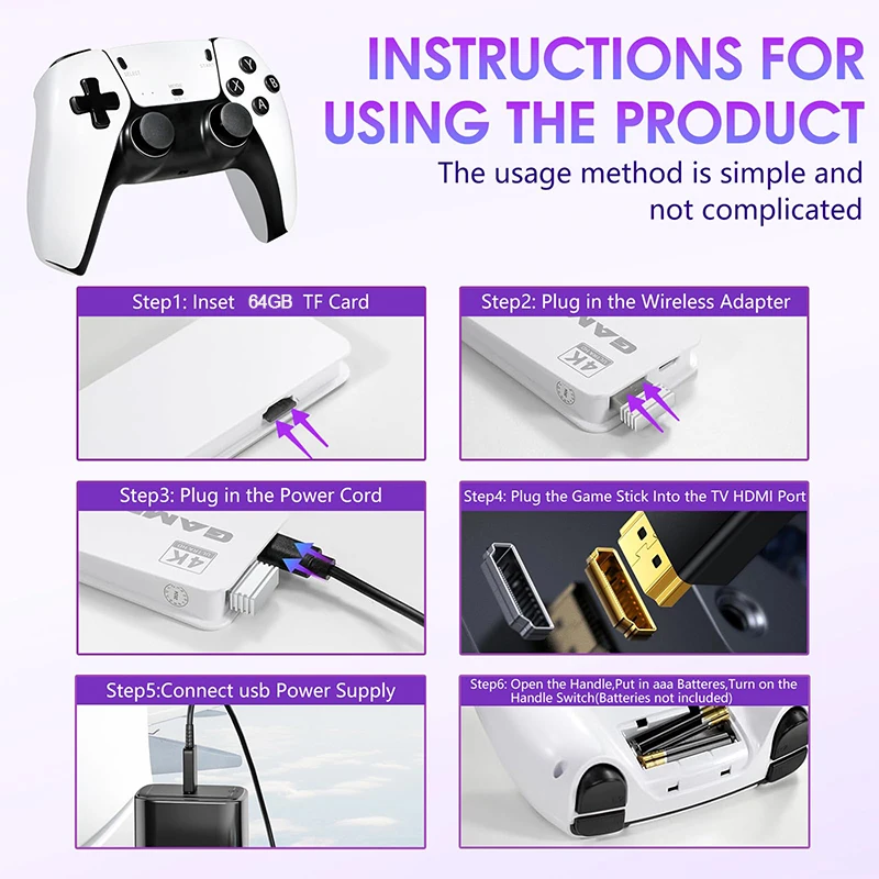 New M15 4K TV Game Built in 40 - Retro Gaming Stick ulasan dan harga