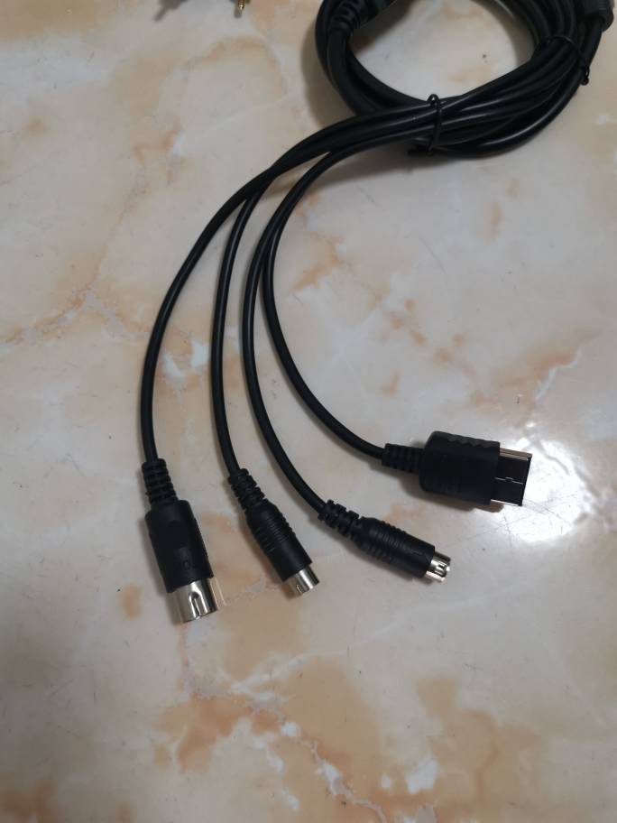 4 In1 RGBS/RGB Cable Cord Repl - Retro Gaming Cables ulasan dan harga